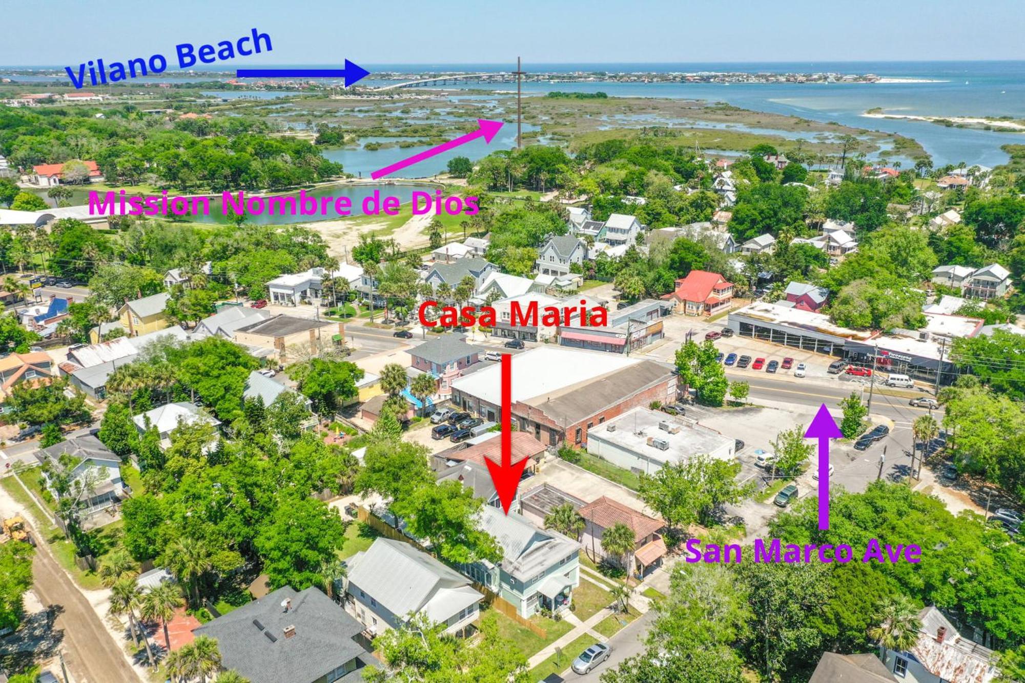 Casa Maria 2- Charming, Quaint Apt Next To Everything Downtown! St. Augustine Extérieur photo